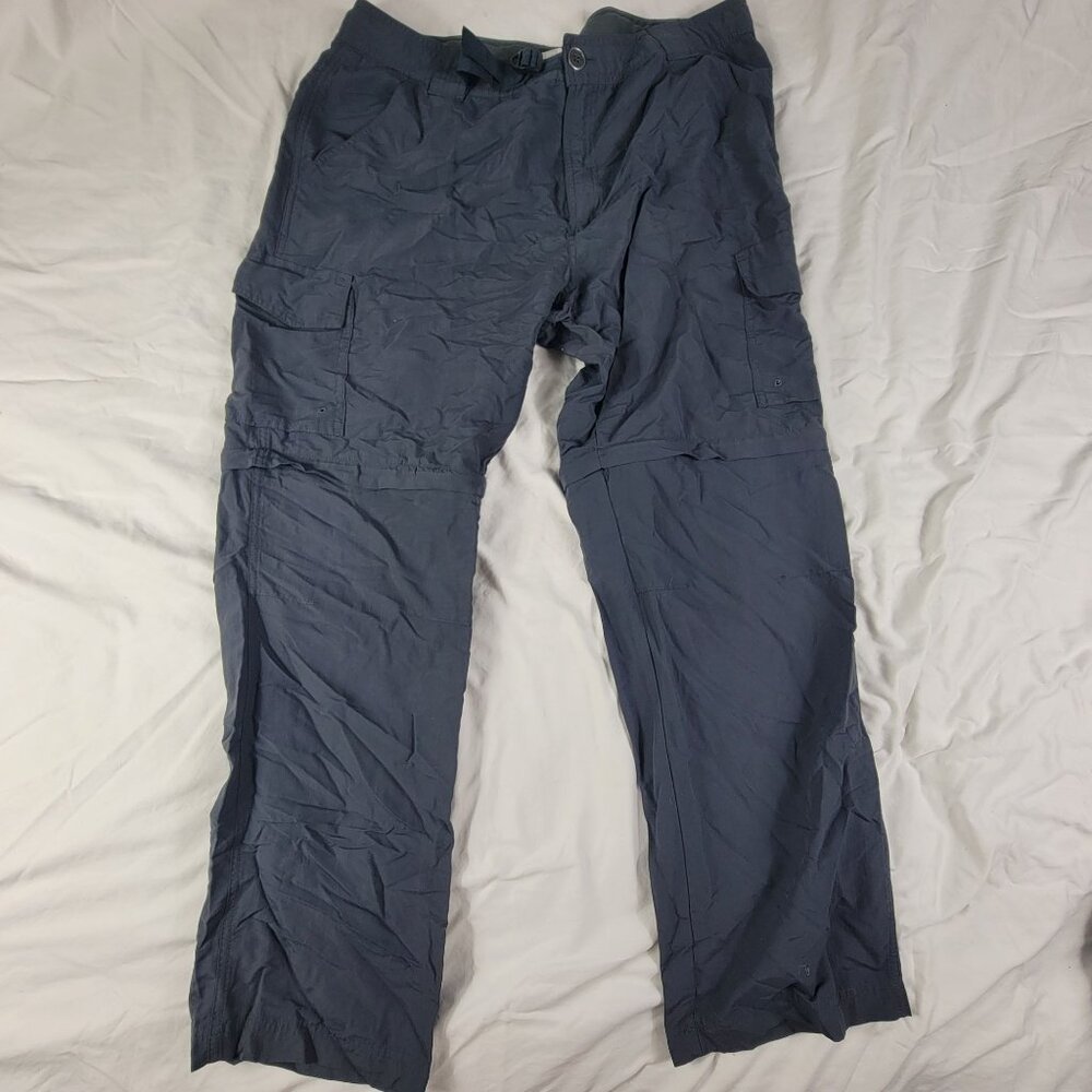 Pacific Trail Mens 38 Convertible Nylon Cargo Pants Hiking Outdoors Camping